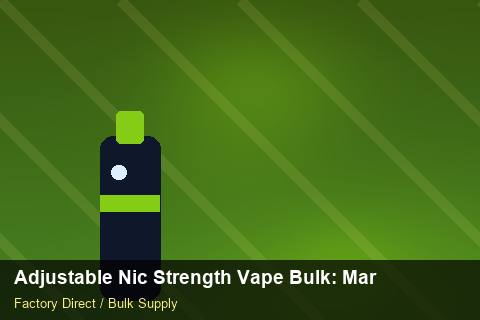 Adjustable Nic Strength Vape Bulk — Adjustable Nic Strength Vape Bulk: Market Comparison — HS Code Notes photo 2