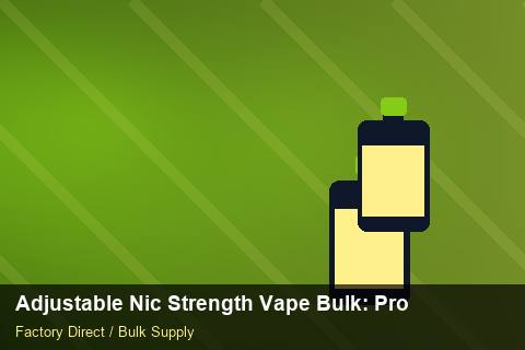 Adjustable Nic Strength Vape Bulk — Adjustable Nic Strength Vape Bulk: Procurement Checklist — HS Code Notes photo 1