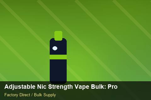 Adjustable Nic Strength Vape Bulk — Adjustable Nic Strength Vape Bulk: Product Launch Playbook — HS Code Notes photo 2