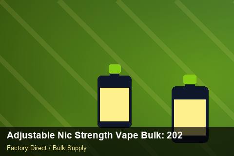 Adjustable Nic Strength Vape Bulk — Adjustable Nic Strength Vape Bulk: 2026 Buyer's Handbook — Origin Rules photo 1