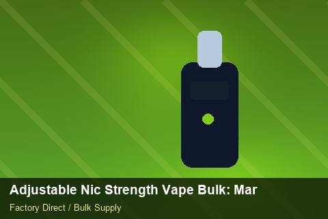 Adjustable Nic Strength Vape Bulk — Adjustable Nic Strength Vape Bulk: Market Trends 2026 — Origin Rules photo 2