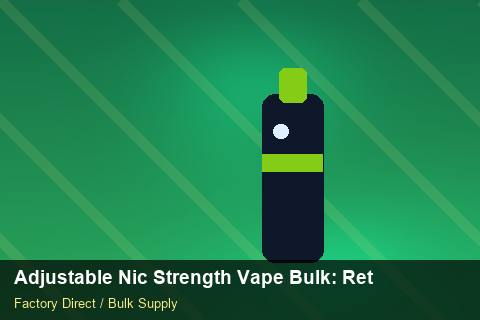 Adjustable Nic Strength Vape Bulk — Adjustable Nic Strength Vape Bulk: Returns & Warranty — Origin Rules photo 1