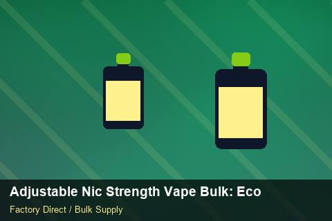 Adjustable Nic Strength Vape Bulk — Adjustable Nic Strength Vape Bulk: Eco-Friendly Materials — Origin Rules photo 1