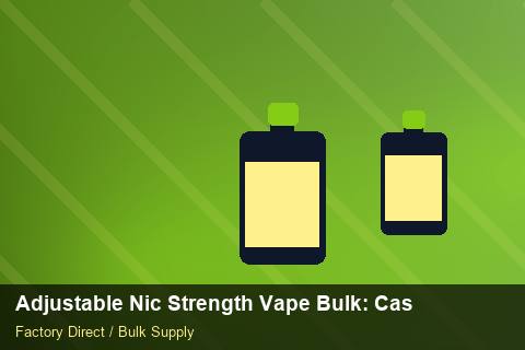 Adjustable Nic Strength Vape Bulk — Adjustable Nic Strength Vape Bulk: Case Studies — Origin Rules photo 2