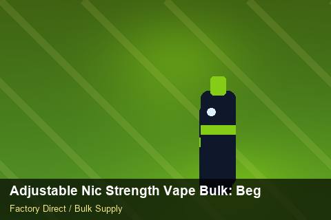 Adjustable Nic Strength Vape Bulk — Adjustable Nic Strength Vape Bulk: Beginner's Guide — Origin Rules photo 1