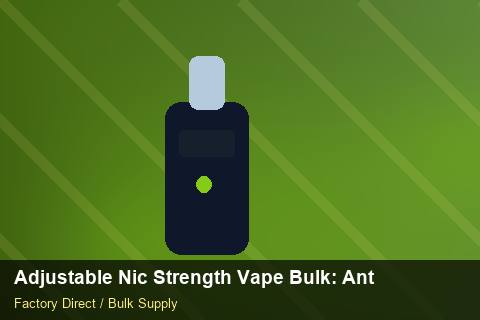Adjustable Nic Strength Vape Bulk — Adjustable Nic Strength Vape Bulk: Anti-Counterfeit Measures — Origin Rules photo 1