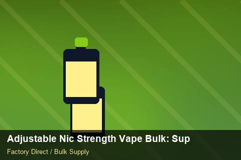 Adjustable Nic Strength Vape Bulk — Adjustable Nic Strength Vape Bulk: Supplier Vetting — Origin Rules photo 2