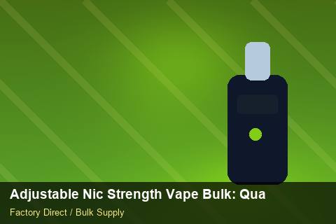 Adjustable Nic Strength Vape Bulk — Adjustable Nic Strength Vape Bulk: Quality Inspection Checklist — Free Trade Zones photo 1