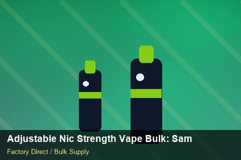 Adjustable Nic Strength Vape Bulk — Adjustable Nic Strength Vape Bulk: Sample Policy — Free Trade Zones photo 1