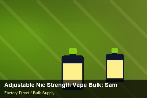 Adjustable Nic Strength Vape Bulk — Adjustable Nic Strength Vape Bulk: Sample Policy — Free Trade Zones photo 2