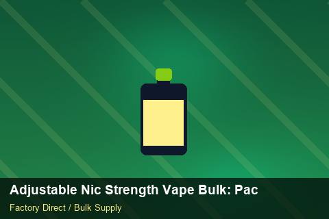Adjustable Nic Strength Vape Bulk — Adjustable Nic Strength Vape Bulk: Packaging Standards — Free Trade Zones photo 1