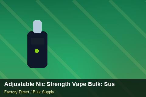 Adjustable Nic Strength Vape Bulk — Adjustable Nic Strength Vape Bulk: Sustainability — Free Trade Zones photo 2