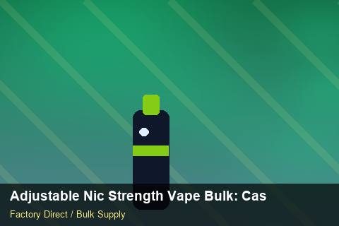 Adjustable Nic Strength Vape Bulk — Adjustable Nic Strength Vape Bulk: Case Studies — Free Trade Zones photo 1