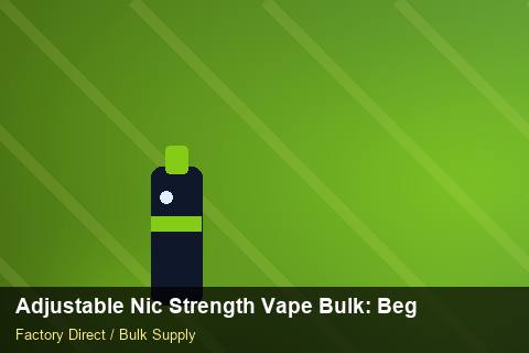 Adjustable Nic Strength Vape Bulk — Adjustable Nic Strength Vape Bulk: Beginner's Guide — Free Trade Zones photo 1