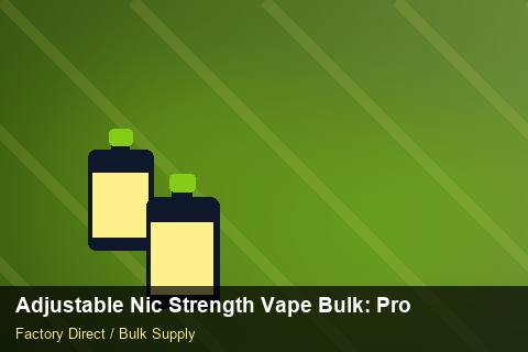 Adjustable Nic Strength Vape Bulk — Adjustable Nic Strength Vape Bulk: Procurement Checklist — Free Trade Zones photo 1