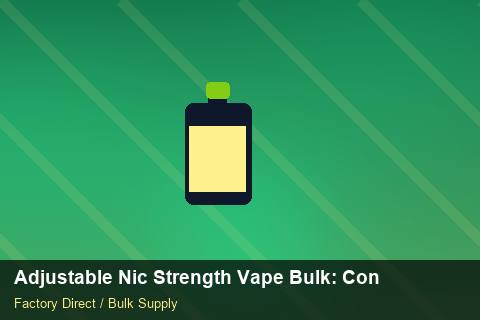 Adjustable Nic Strength Vape Bulk — Adjustable Nic Strength Vape Bulk: Contract Essentials — Free Trade Zones photo 2