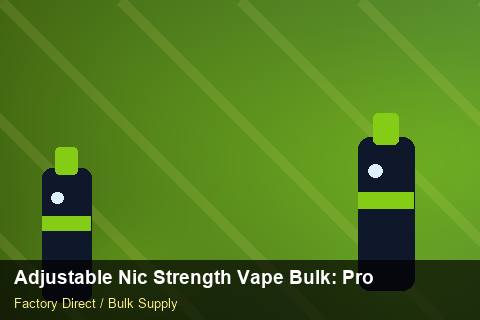 Adjustable Nic Strength Vape Bulk — Adjustable Nic Strength Vape Bulk: Product Launch Playbook — Free Trade Zones photo 2