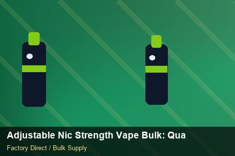 Adjustable Nic Strength Vape Bulk — Adjustable Nic Strength Vape Bulk: Quality Inspection Checklist — Bonded Warehouse photo 2