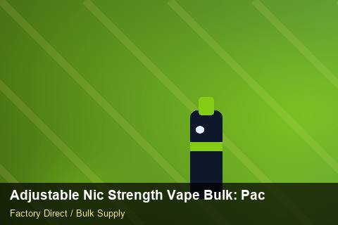 Adjustable Nic Strength Vape Bulk — Adjustable Nic Strength Vape Bulk: Packaging Standards — Bonded Warehouse photo 2
