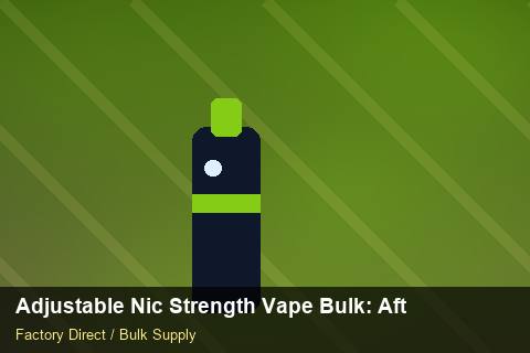 Adjustable Nic Strength Vape Bulk — Adjustable Nic Strength Vape Bulk: After-Sales Support — Bonded Warehouse photo 1