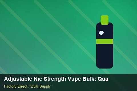 Adjustable Nic Strength Vape Bulk — Adjustable Nic Strength Vape Bulk: Quality Control Process — Bonded Warehouse photo 1
