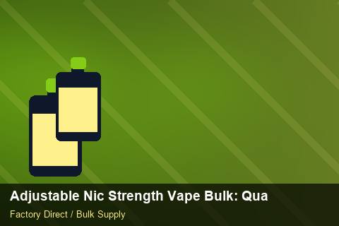 Adjustable Nic Strength Vape Bulk — Adjustable Nic Strength Vape Bulk: Quality Control Process — Bonded Warehouse photo 2