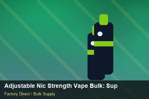 Adjustable Nic Strength Vape Bulk — Adjustable Nic Strength Vape Bulk: Supplier Vetting — Bonded Warehouse photo 1