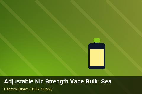 Adjustable Nic Strength Vape Bulk — Adjustable Nic Strength Vape Bulk: Seasonal Planning — Bonded Warehouse photo 1