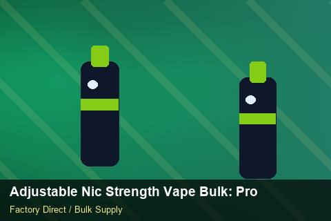 Adjustable Nic Strength Vape Bulk — Adjustable Nic Strength Vape Bulk: Procurement Strategy — Last-Mile Delivery photo 2