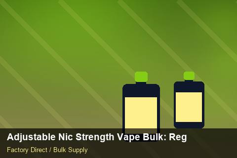 Adjustable Nic Strength Vape Bulk — Adjustable Nic Strength Vape Bulk: Regulatory Update — Last-Mile Delivery photo 1