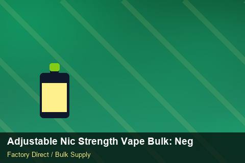 Adjustable Nic Strength Vape Bulk — Adjustable Nic Strength Vape Bulk: Negotiation Tips — Last-Mile Delivery photo 2