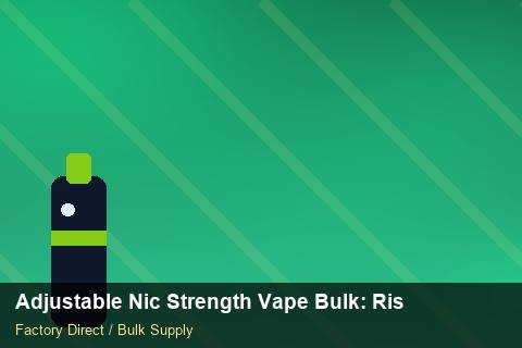 Adjustable Nic Strength Vape Bulk — Adjustable Nic Strength Vape Bulk: Risk Management — Last-Mile Delivery photo 1
