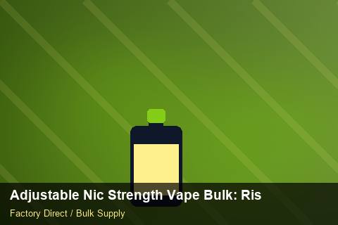 Adjustable Nic Strength Vape Bulk — Adjustable Nic Strength Vape Bulk: Risk Management — Last-Mile Delivery photo 2