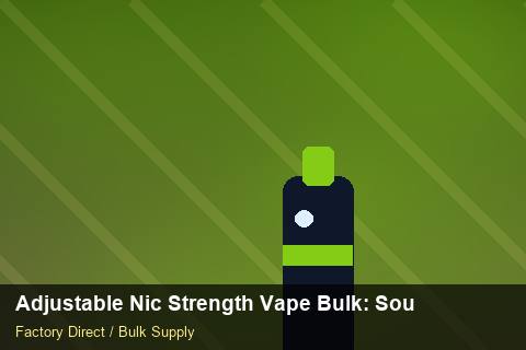 Adjustable Nic Strength Vape Bulk — Adjustable Nic Strength Vape Bulk: Sourcing Workflow — Last-Mile Delivery photo 1