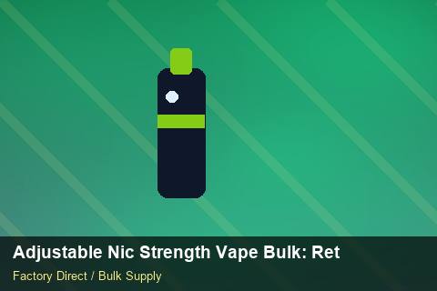 Adjustable Nic Strength Vape Bulk — Adjustable Nic Strength Vape Bulk: Returns & Warranty — Last-Mile Delivery photo 1