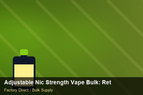 Adjustable Nic Strength Vape Bulk — Adjustable Nic Strength Vape Bulk: Returns & Warranty — Last-Mile Delivery photo 2