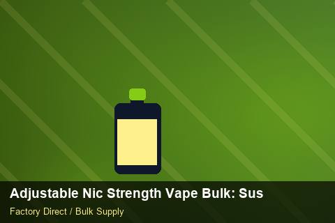 Adjustable Nic Strength Vape Bulk — Adjustable Nic Strength Vape Bulk: Sustainability — Last-Mile Delivery photo 1