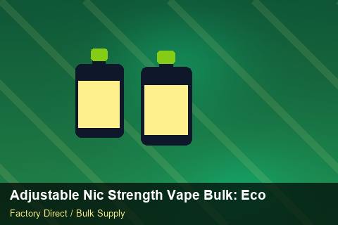 Adjustable Nic Strength Vape Bulk — Adjustable Nic Strength Vape Bulk: Eco-Friendly Materials — Last-Mile Delivery photo 1