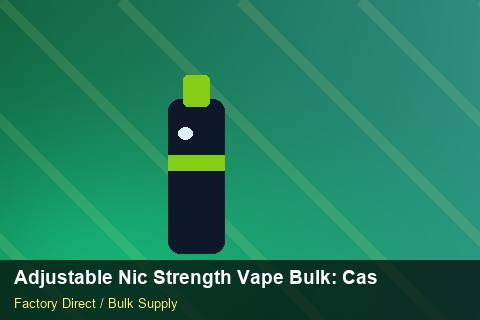 Adjustable Nic Strength Vape Bulk — Adjustable Nic Strength Vape Bulk: Case Studies — Last-Mile Delivery photo 1