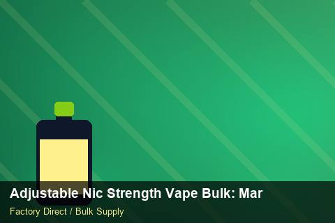 Adjustable Nic Strength Vape Bulk — Adjustable Nic Strength Vape Bulk: Margin Calculator — Last-Mile Delivery photo 1