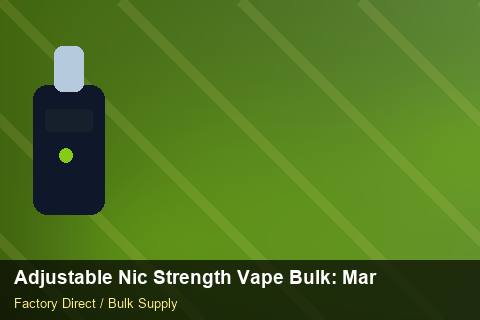 Adjustable Nic Strength Vape Bulk — Adjustable Nic Strength Vape Bulk: Margin Calculator — Last-Mile Delivery photo 2