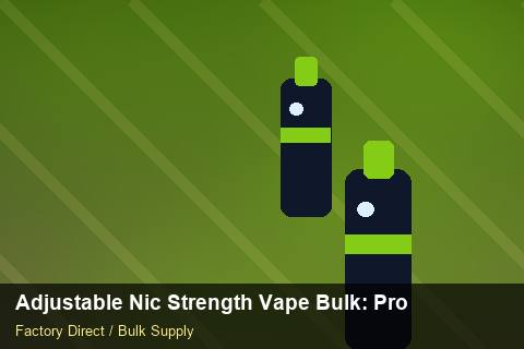 Adjustable Nic Strength Vape Bulk — Adjustable Nic Strength Vape Bulk: Product Launch Playbook — Last-Mile Delivery photo 2