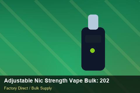 Adjustable Nic Strength Vape Bulk — Adjustable Nic Strength Vape Bulk: 2026 Buyer's Handbook — 3PL Integration photo 2