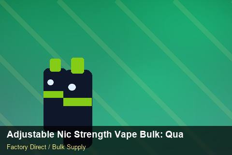 Adjustable Nic Strength Vape Bulk — Adjustable Nic Strength Vape Bulk: Quality Inspection Checklist — 3PL Integration photo 2