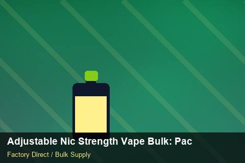 Adjustable Nic Strength Vape Bulk — Adjustable Nic Strength Vape Bulk: Packaging Standards — 3PL Integration photo 1