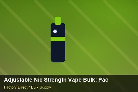 Adjustable Nic Strength Vape Bulk — Adjustable Nic Strength Vape Bulk: Packaging Standards — 3PL Integration photo 2