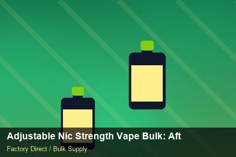 Adjustable Nic Strength Vape Bulk — Adjustable Nic Strength Vape Bulk: After-Sales Support — 3PL Integration photo 2