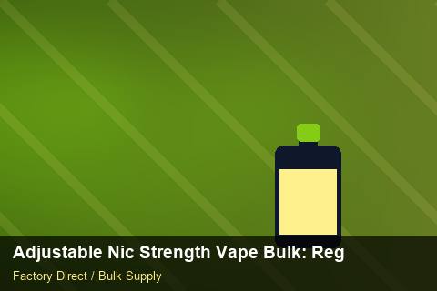 Adjustable Nic Strength Vape Bulk — Adjustable Nic Strength Vape Bulk: Regulatory Update — 3PL Integration photo 1