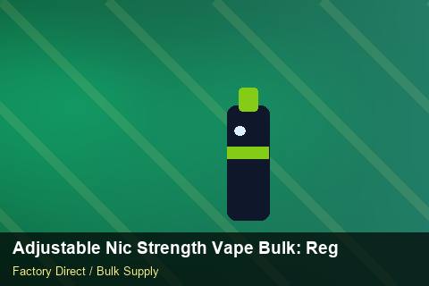 Adjustable Nic Strength Vape Bulk — Adjustable Nic Strength Vape Bulk: Regulatory Update — 3PL Integration photo 2