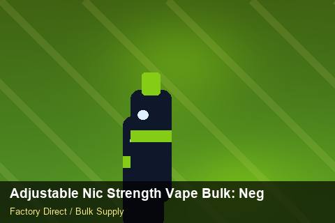 Adjustable Nic Strength Vape Bulk — Adjustable Nic Strength Vape Bulk: Negotiation Tips — 3PL Integration photo 1